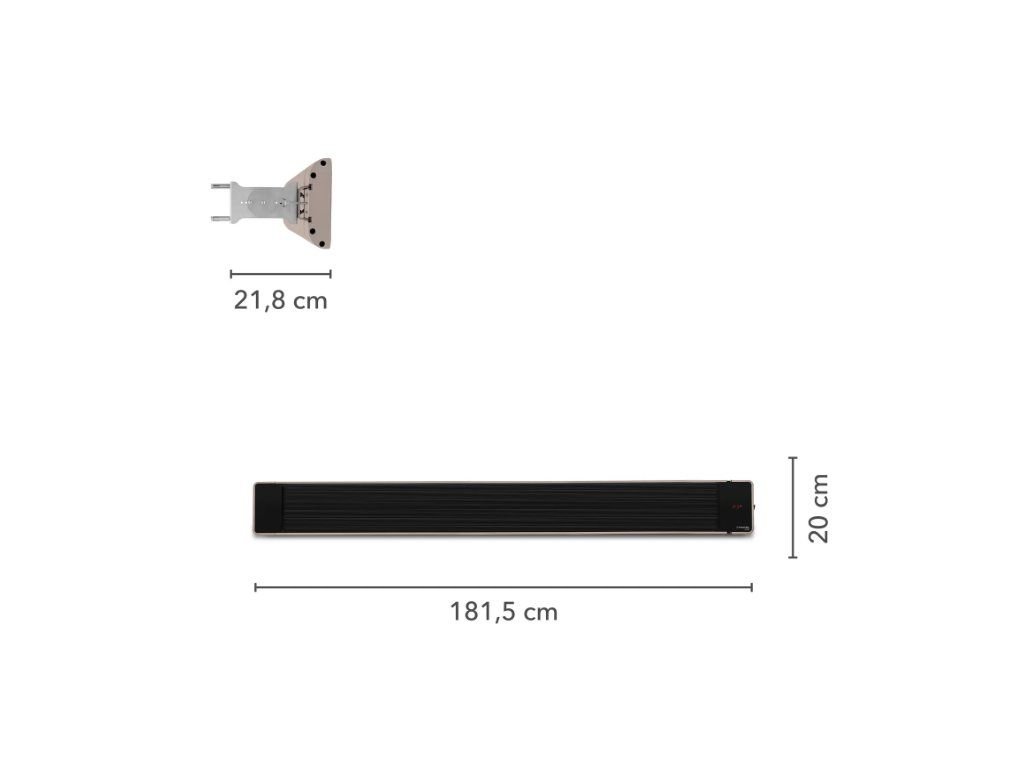 Radiateur infrarouge sombre Trotec IRD 3200 IP55 – Image 3