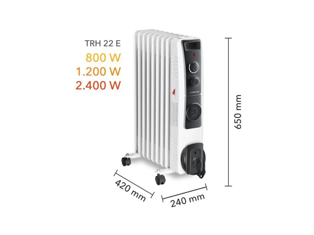 TROTEC - Ölradiator TRH 22 E – Image 2