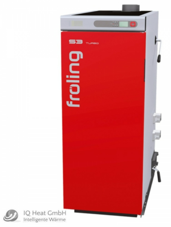 Chaudière à bûches Fröling S3 Turbo 30, 30 kW, régulation S-Tronic plus
