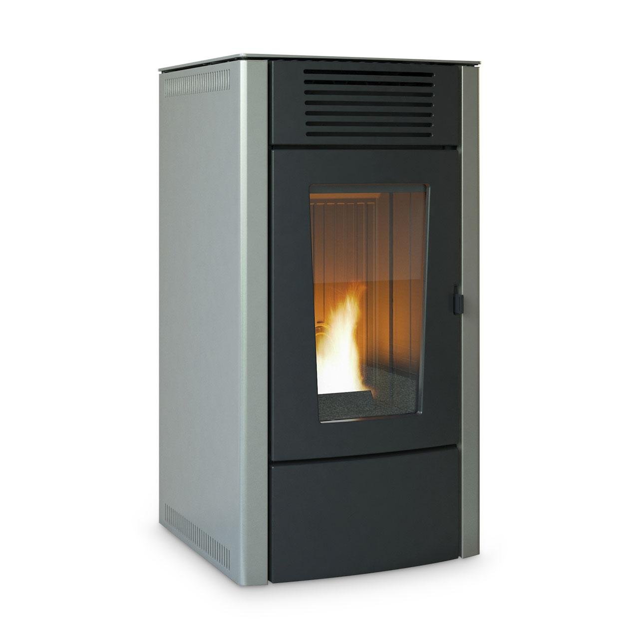 Pelletofen Red Dalia Air 6 S1 6,3 kW - Ausführung: Metall 313_Silver – Image 3
