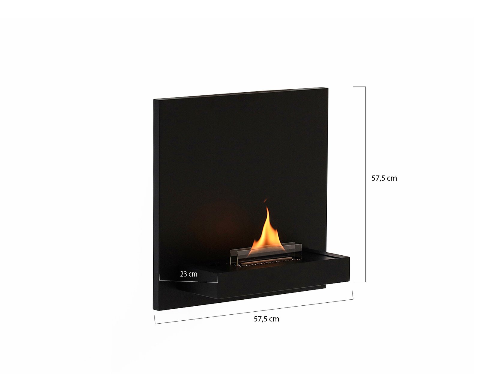 Tenderflame Square 180 Wandkamin 57,5×57,5x23 cm – Image 4