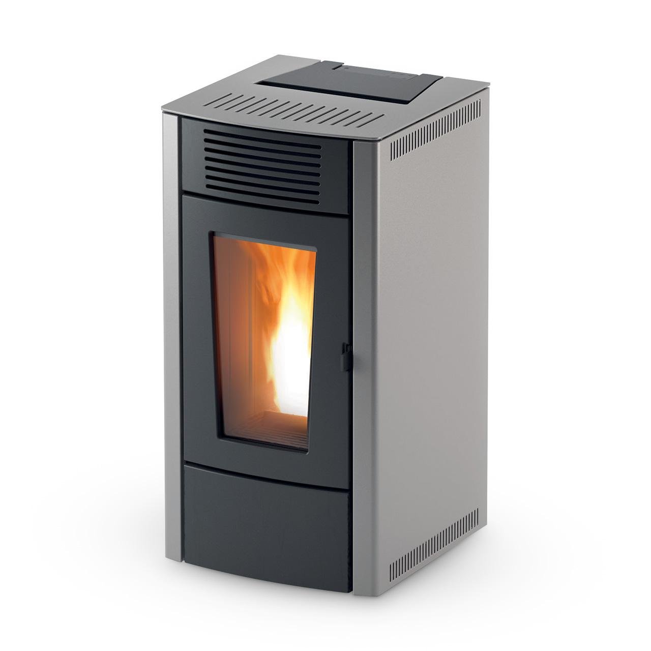 Pelletofen Red Dalia Air 6 S1 6,3 kW - Ausführung: Metall 313_Silver – Image 2