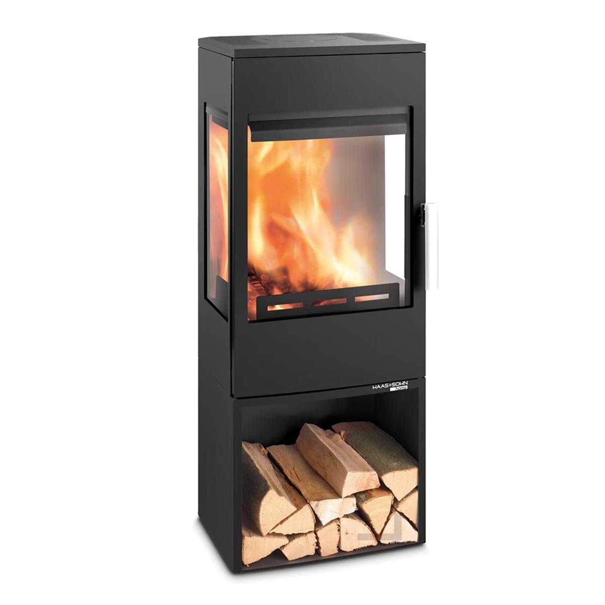 Kaminofen Haas und Sohn Salzburg easy 6 kW - Ausführung: Standard – Image 2