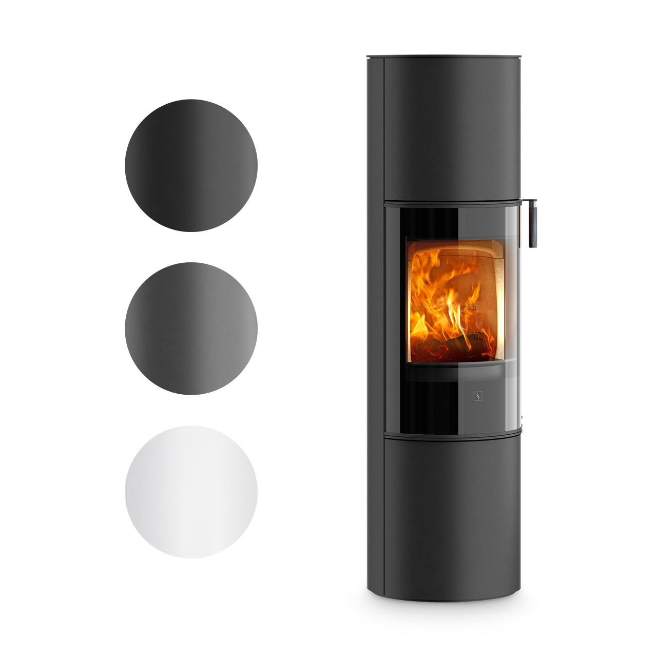 Kaminofen Scan 84-3 Modern 5 kW – Ausführung: Korpus Weiß