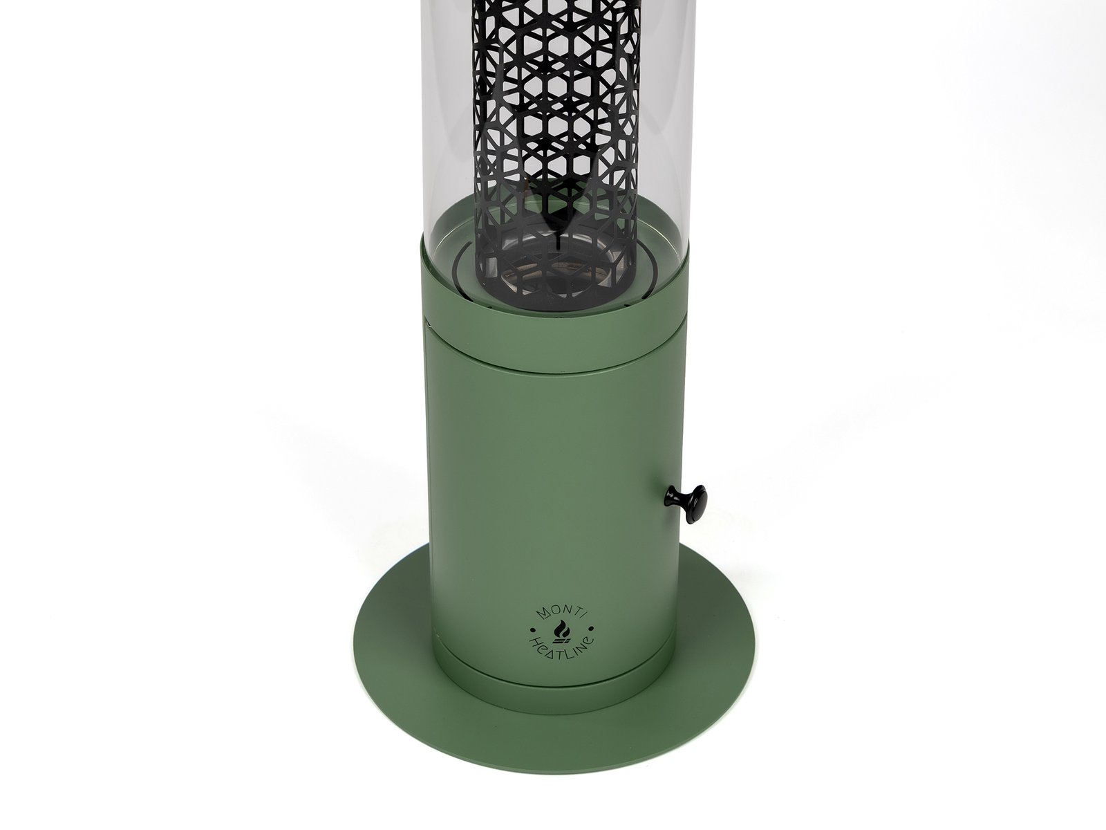 Radiateur a pellets Monti HeatLine Ember Vert Rond 24cm x 58cm – Image 2