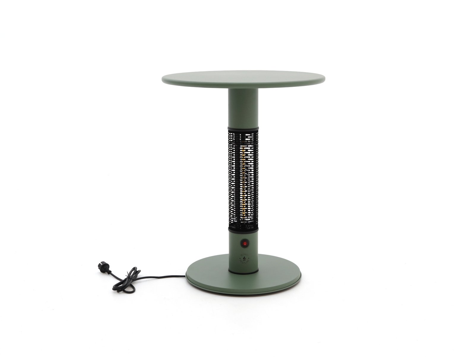 Monti HeatLine Pulse Gartentisch mit Heizstrahler 1500 W ø 60 cm (h: 75 cm) – Image 2