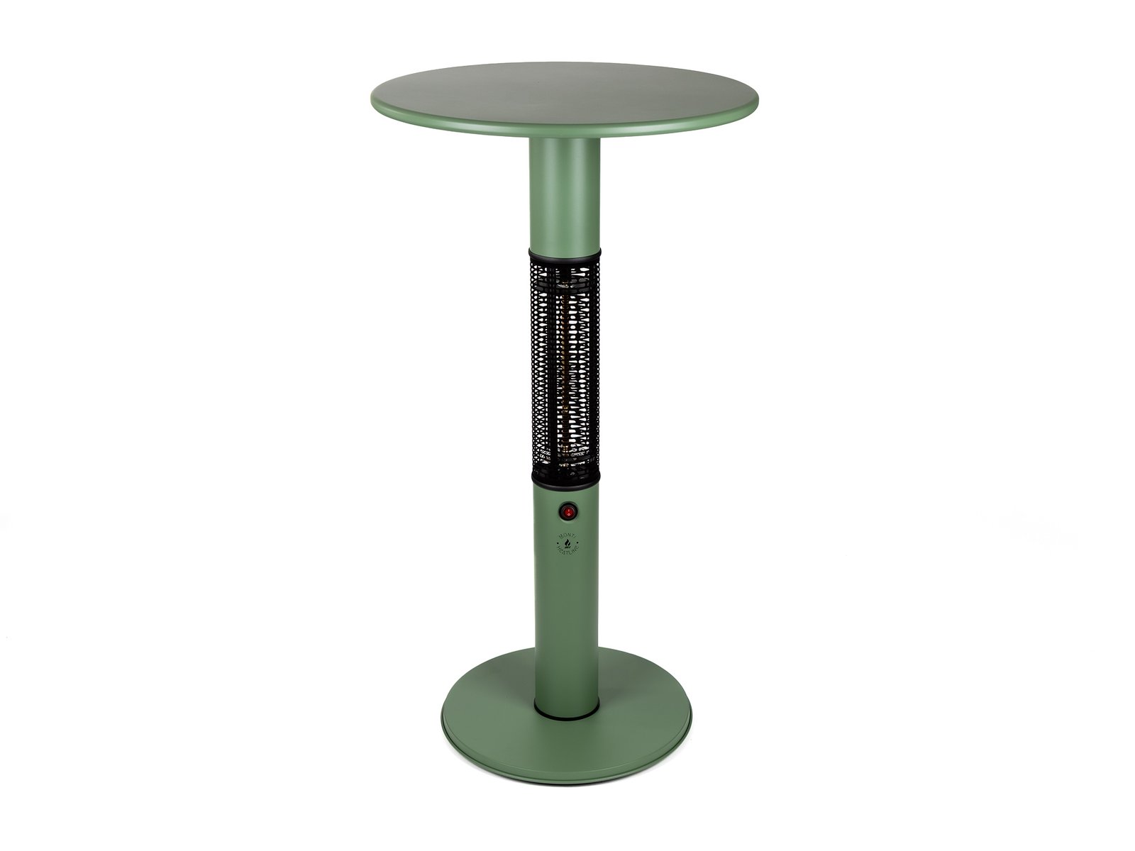 Mange-debout chauffant Monti HeatLine Vibe 1500W – Vert (Ø 60 cm)
