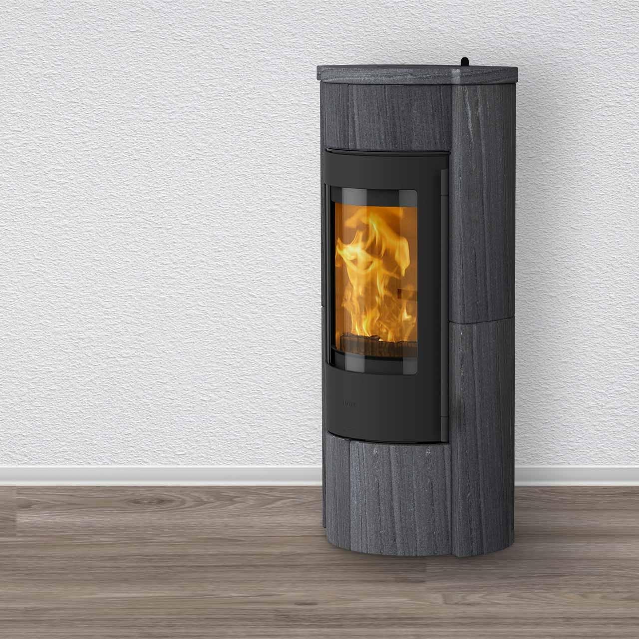 Ausstellungsstück - Kaminofen Lotus Prestige M Indian Night 5 kW – Image 2