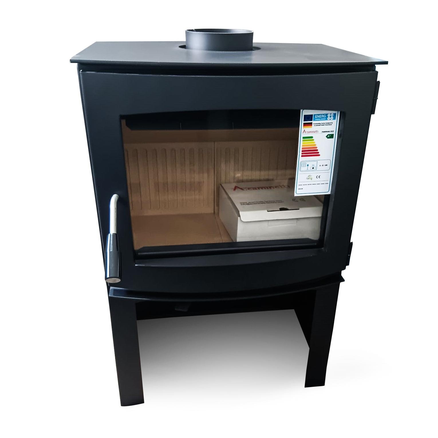 B-Ware - Kaminofen A.Caminetti Panorama RS21, 6 kW – Image 8