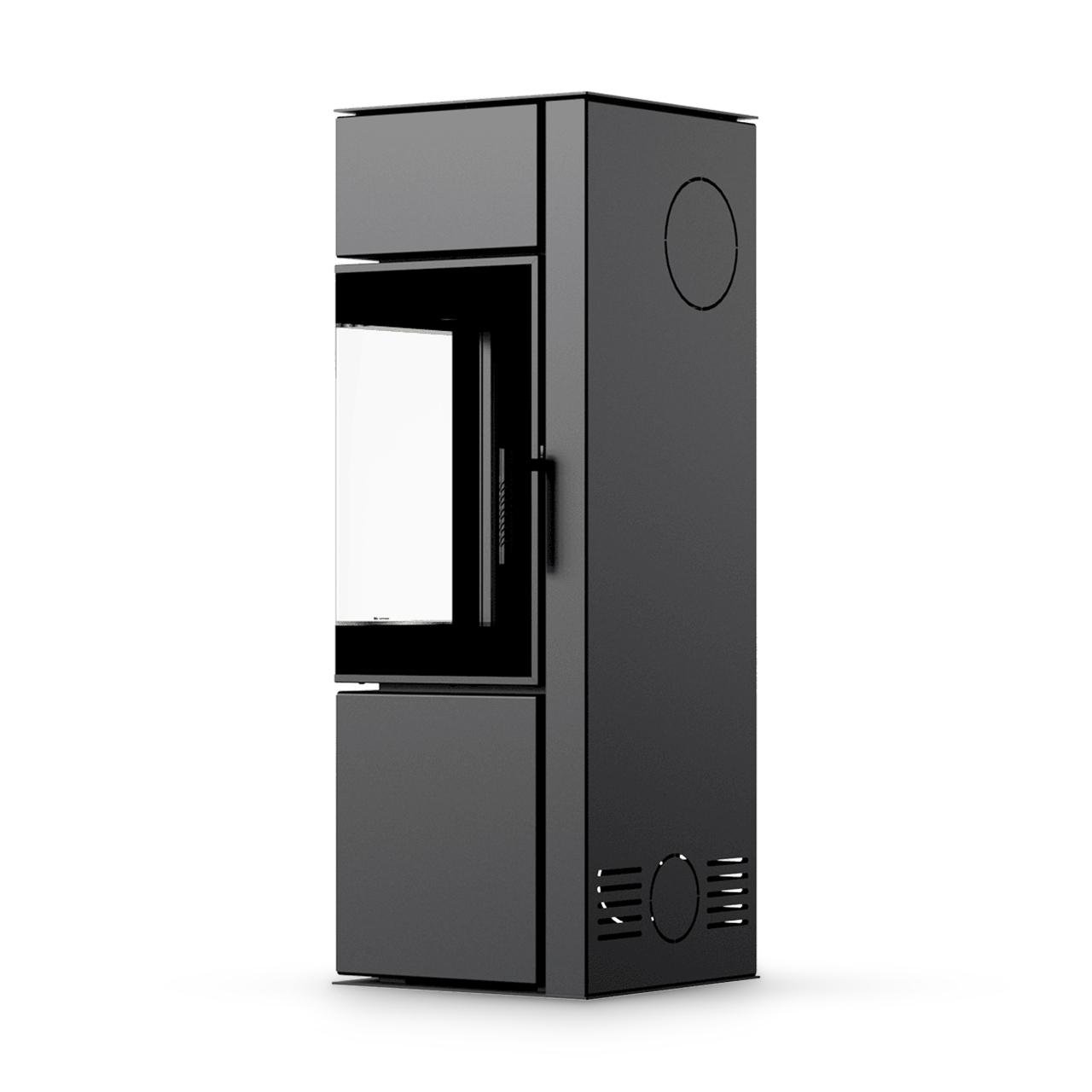 B-Ware - Kaminofen ILDNord Odyn S mit Vollglastür 8 kW – Image 6