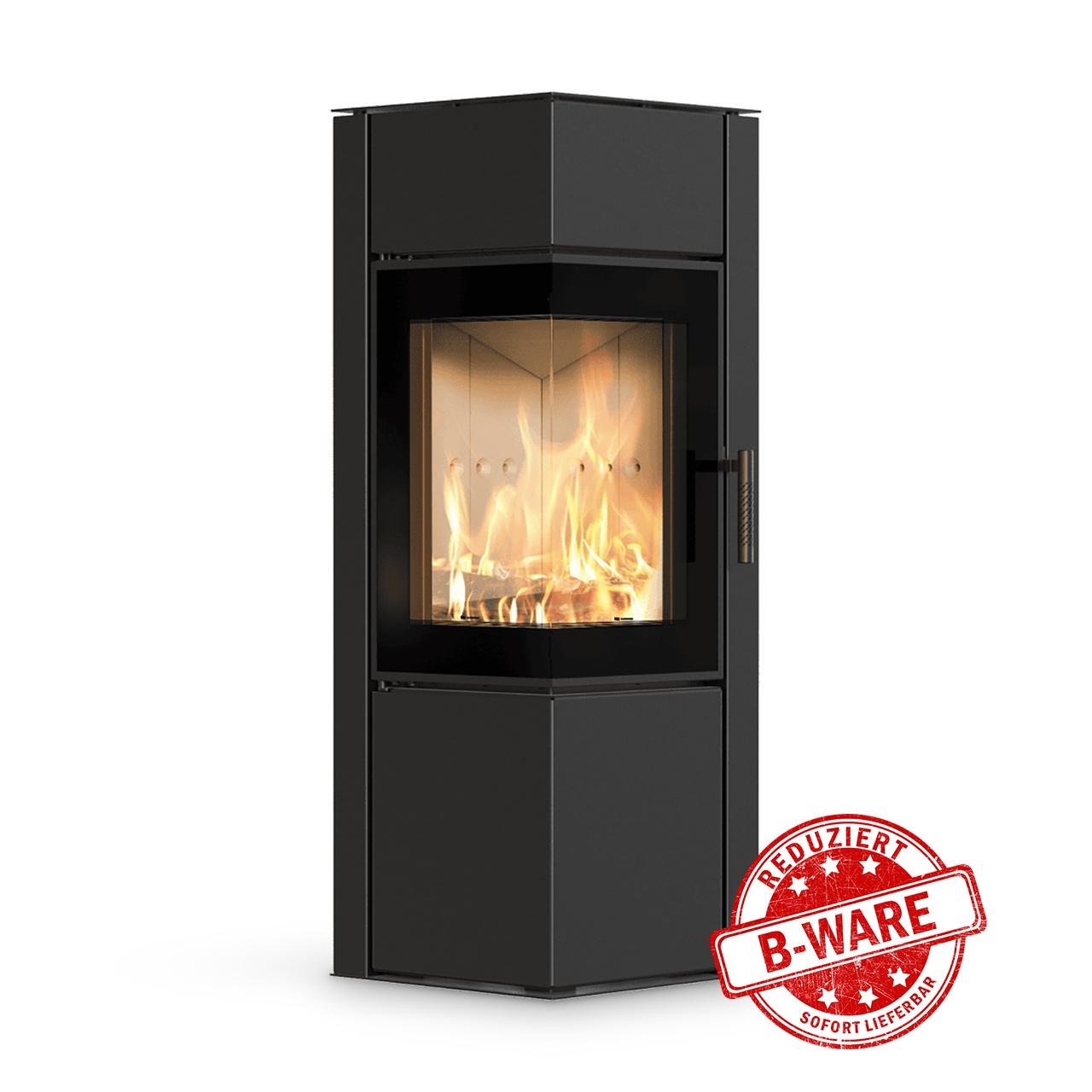 B-Ware - Kaminofen ILDNord Odyn S mit Vollglastür 8 kW – Image 2