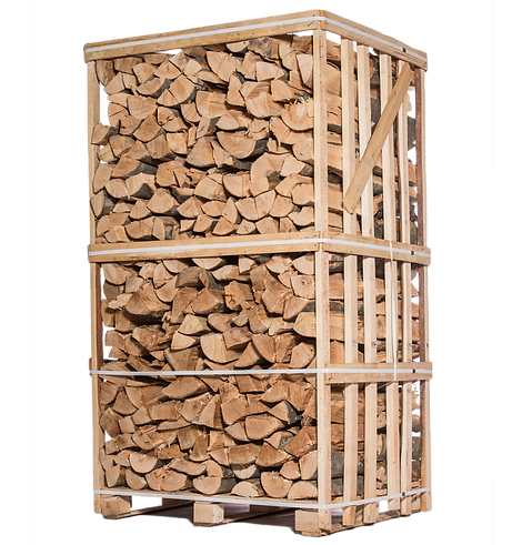 Palette de bois de chauffage 45 cm – 2 m3 – 3,3 steres