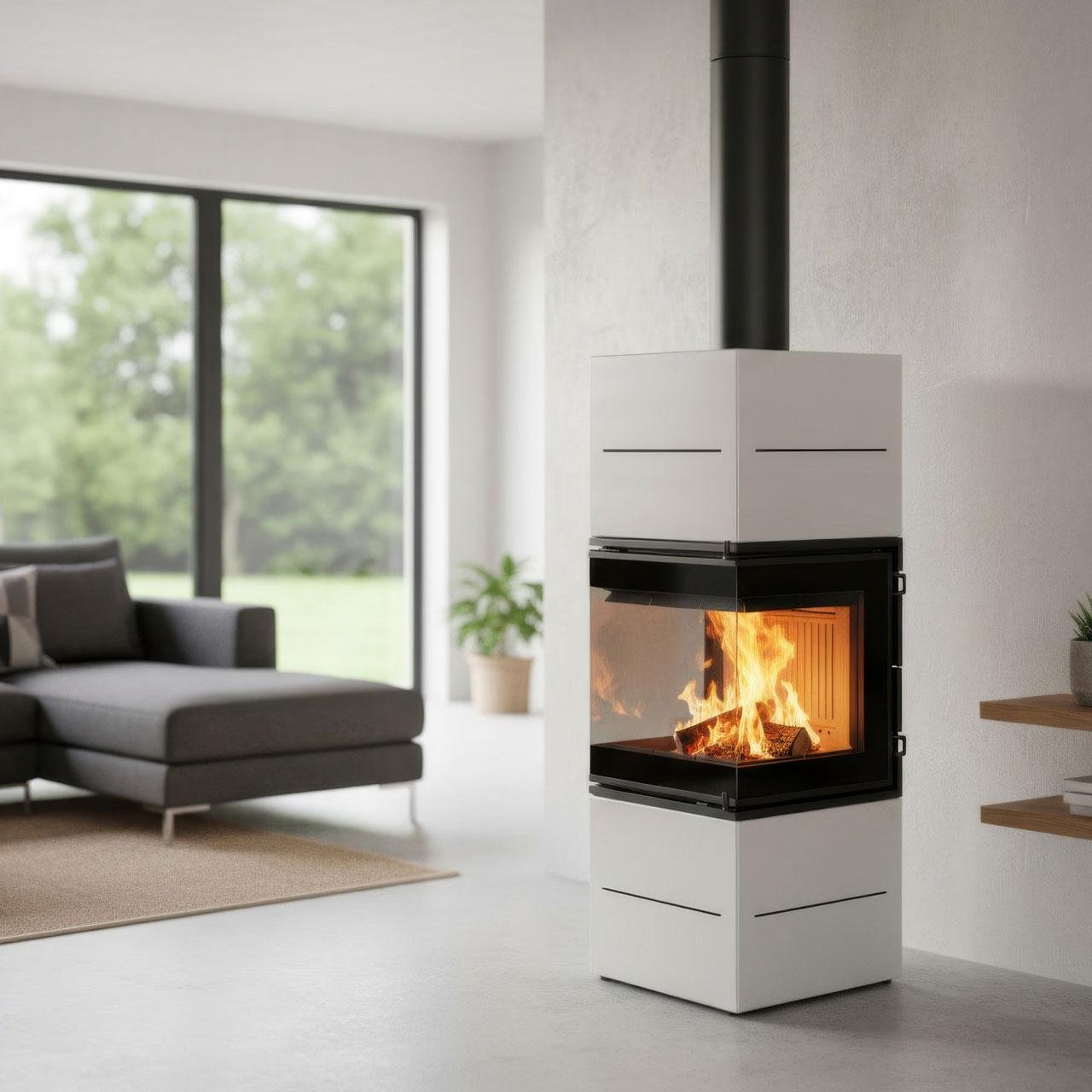 Kaminofen A.Caminetti Scandinavian 65 WH 9 kW – Image 4