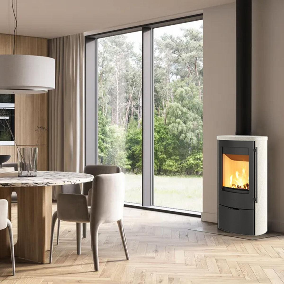 Kaminofen Lotus Jubilee 35 Limestone 7,2 kW – Image 3