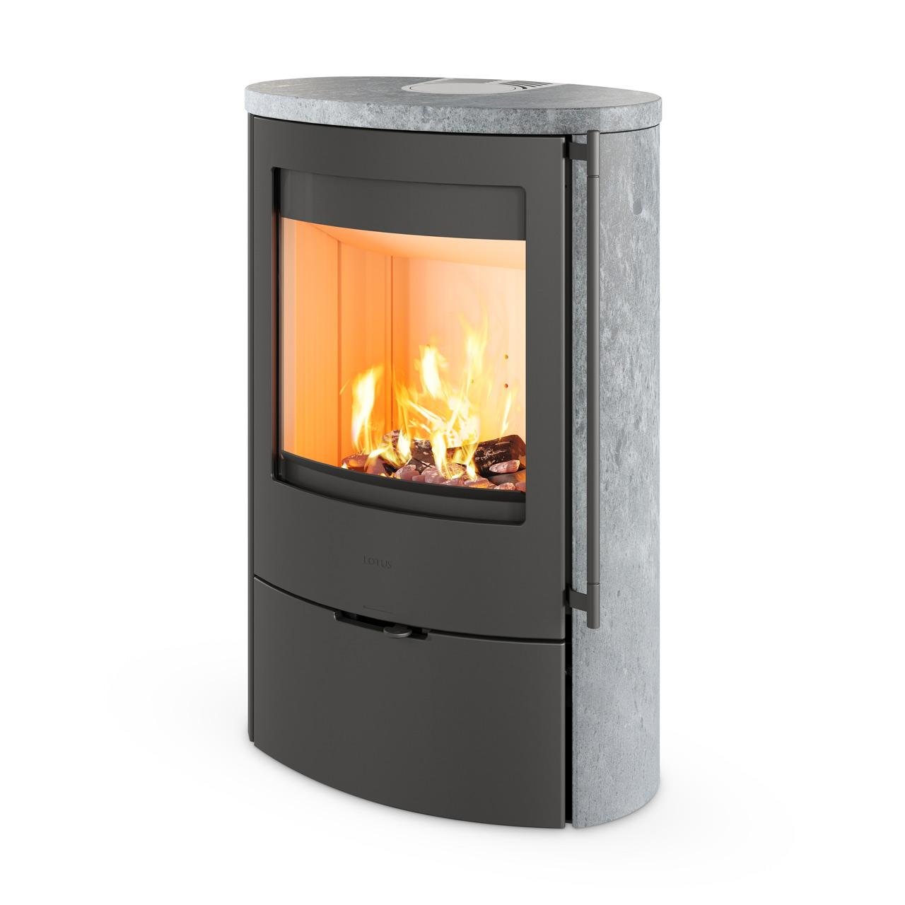 Kaminofen Lotus Jubilee 35 Speckstein 7,2 kW – Image 2
