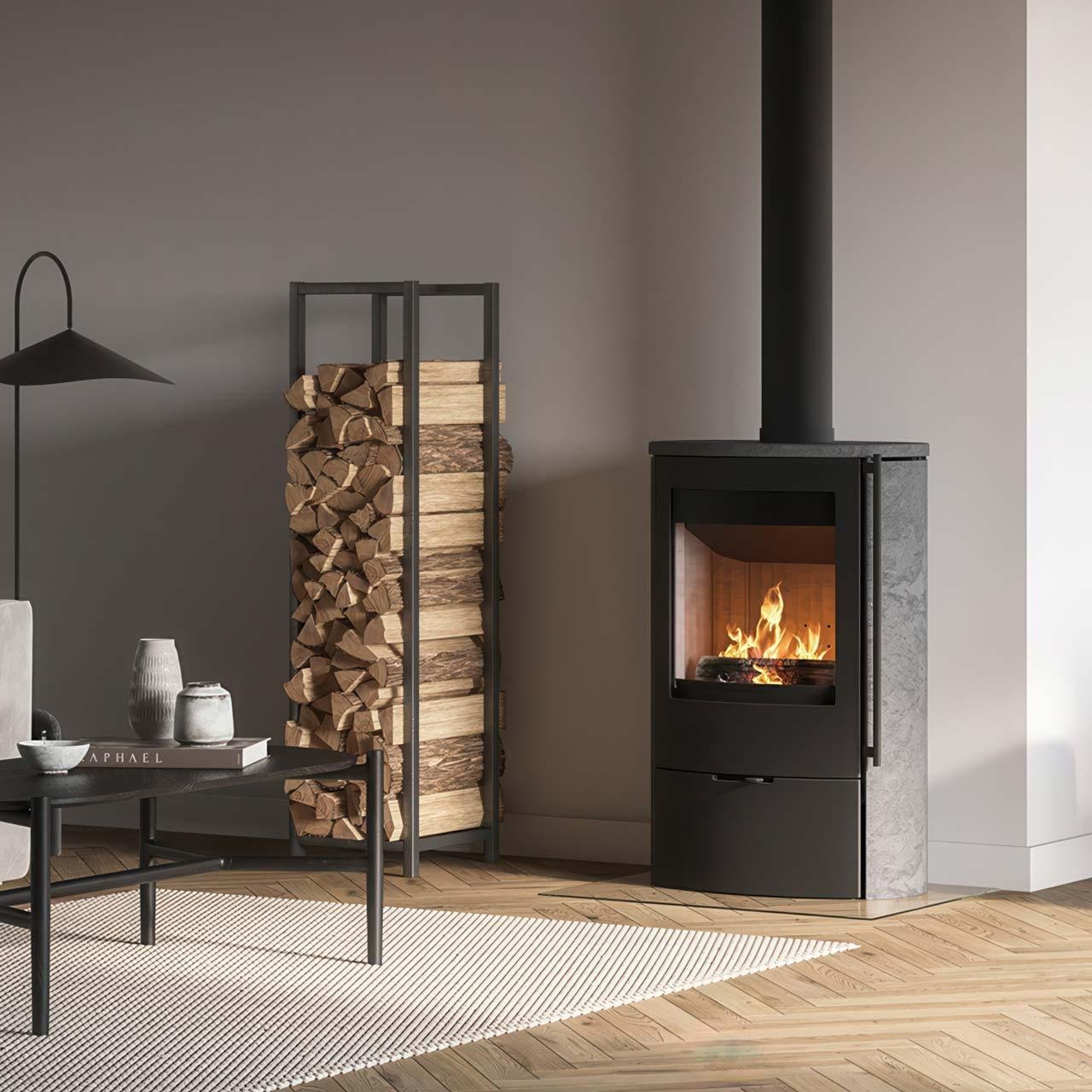 Kaminofen Lotus Jubilee 35 Speckstein 7,2 kW – Image 4