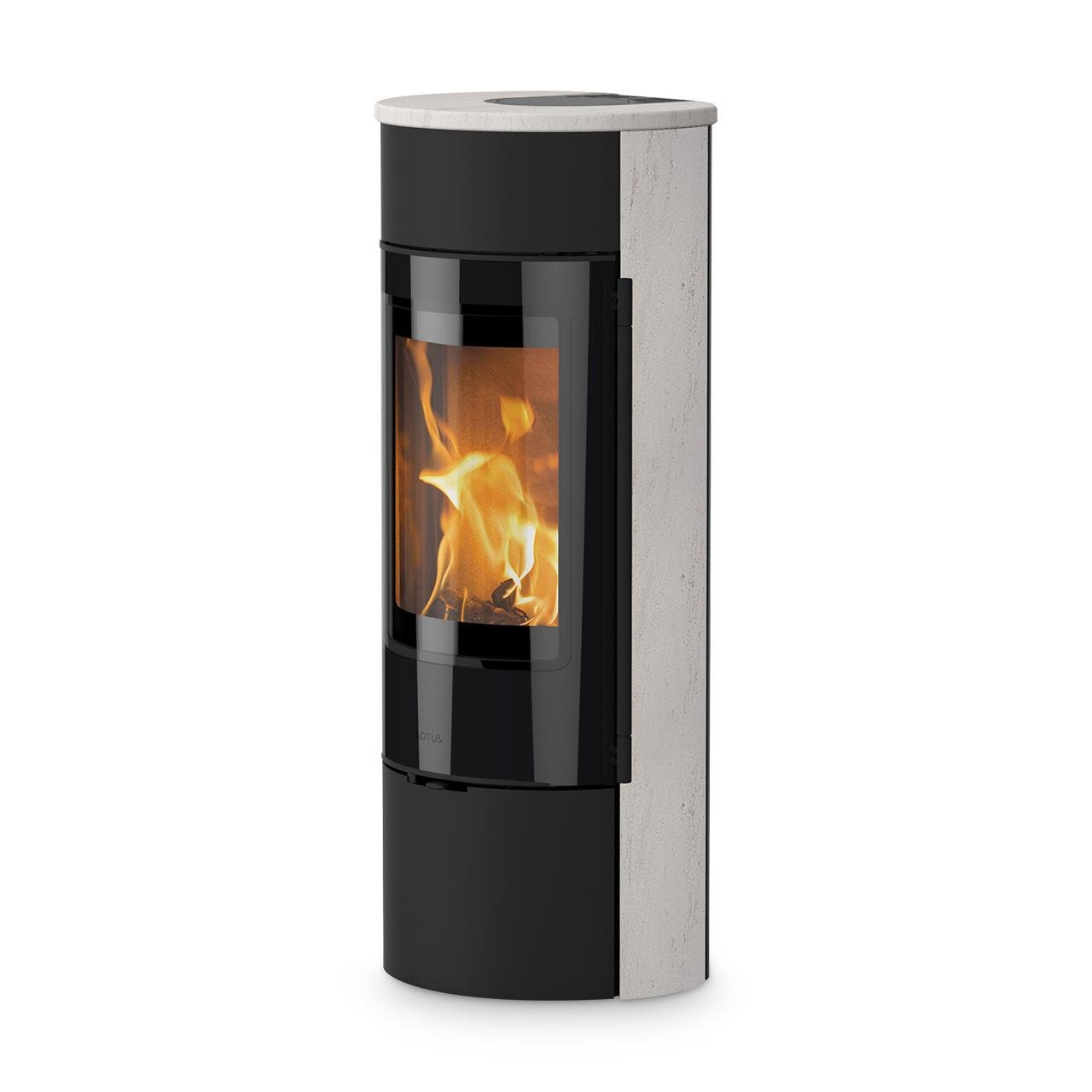 Kaminofen Lotus Prestige Magic 40 Limestone 5 kW – Image 2