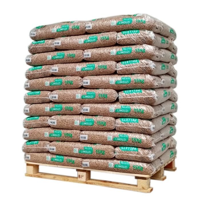 Palette pellets LIMOUZI 66 sacs de 15 kg