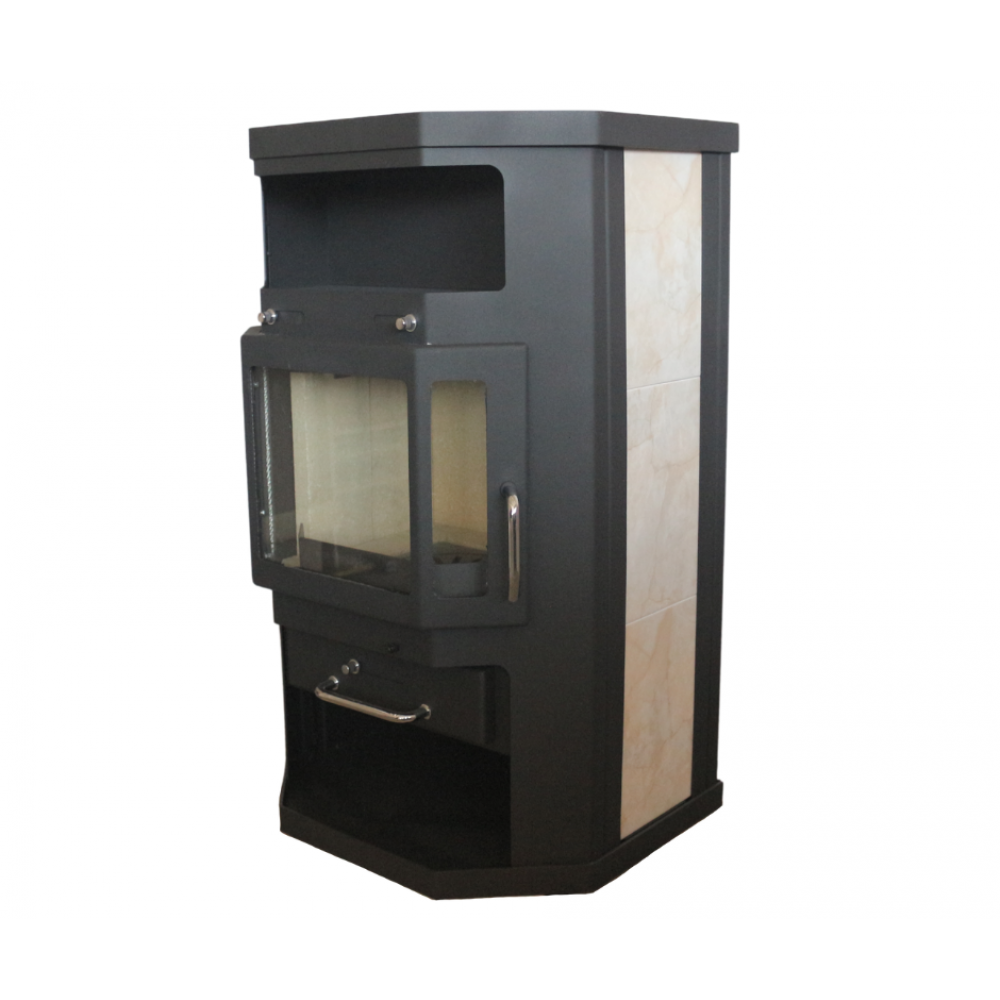 Poêle à Bois BALKAN ENERGY Favorit KX 10kW – Image 2