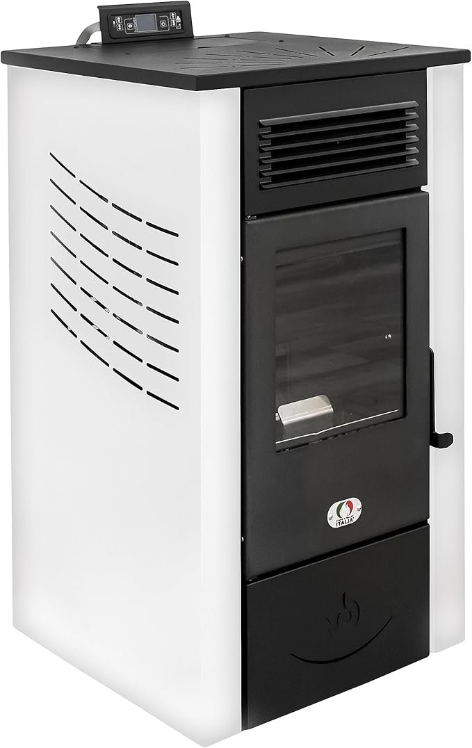 Poêle à Granulés Canalisable STUFE A PELLET ITALIA Canada 12 kW – Image 4