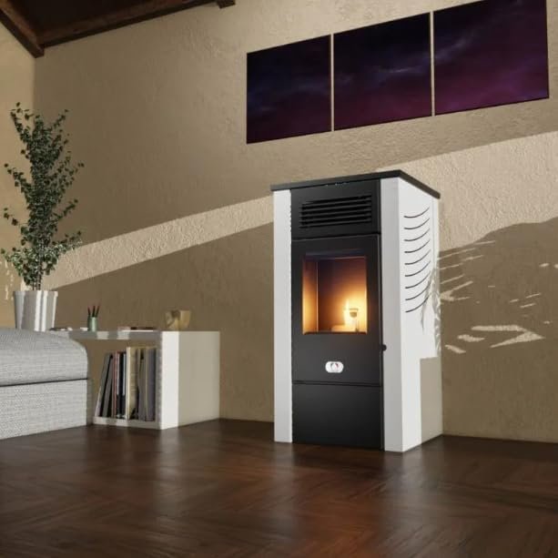 Poêle à Granulés Canalisable STUFE A PELLET ITALIA Canada 12 kW