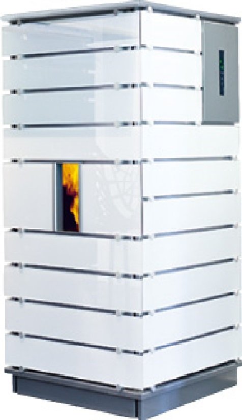 wodtke Primärofen ivo.tec water+ – 8 kW – Wasserführend – Dekor White – Dauerbetrieb – 7736600937