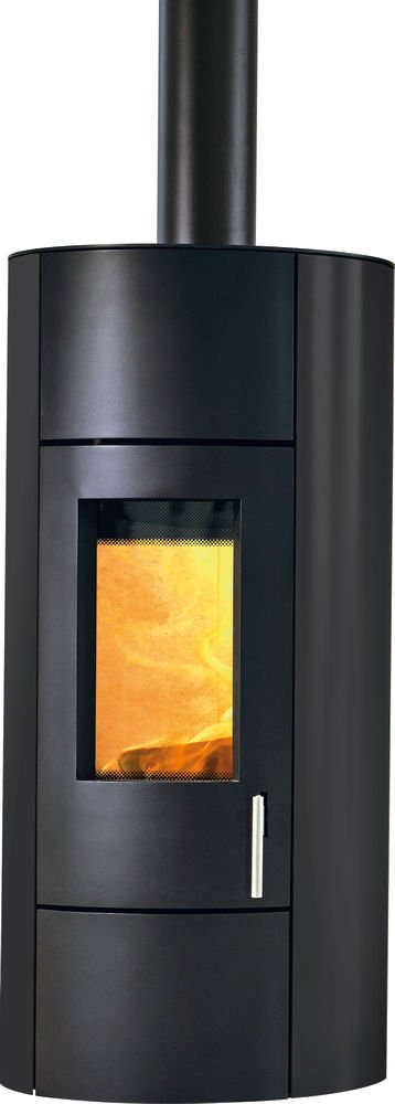 wodtke Kaminofen CEO water+ – 8 kW – wasserführend – raumluftunabhängig – EEK A+ – 5,9 kW Wasserseite – 150 mm Abgas – 7736601183