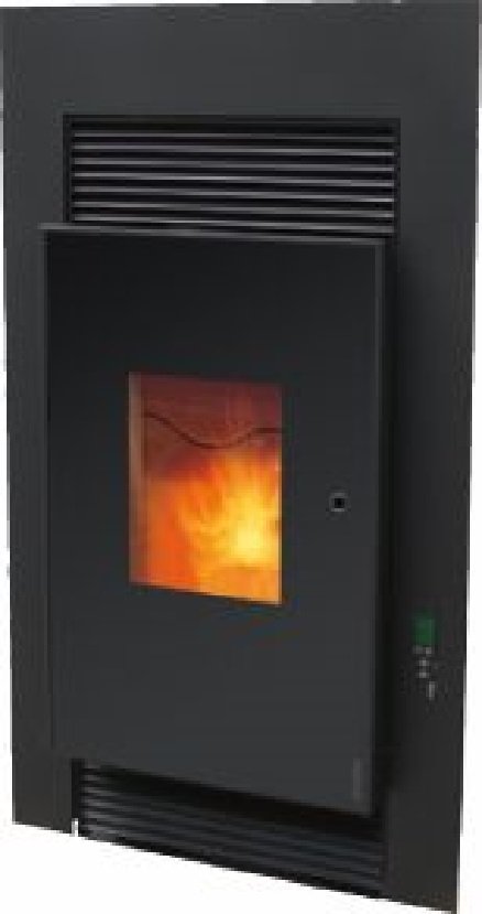wodtke Primärofen-Einsatz PE Nova water+ – 8 kW – wasserführend – schwarze Glastür – Heizungsunterstützung – 7736601202