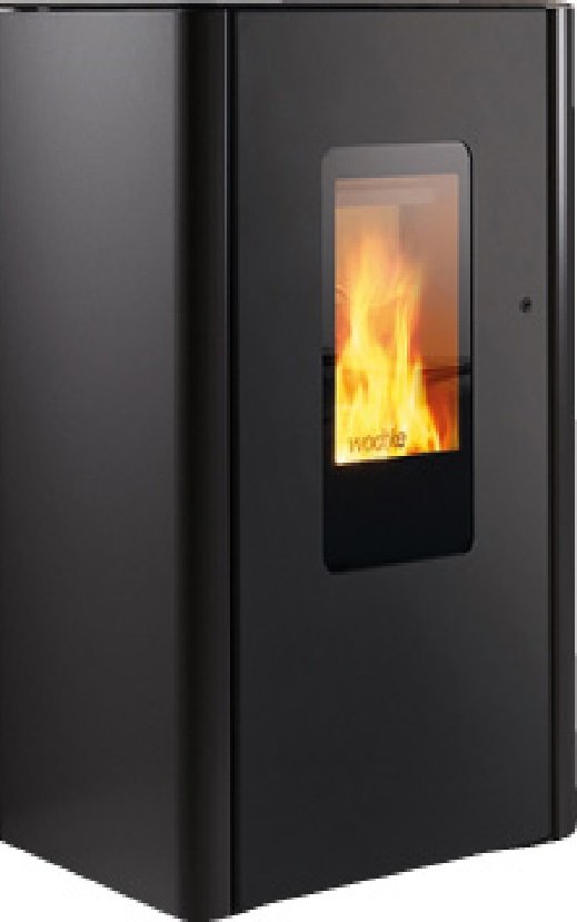 Buderus Pellet Primärofen Jack water+ – 10 kW – wassergeführt – A+ – 25 kg Pellets-Vorrat – für Zentralheizung – raumluftabhängig – 7736602194