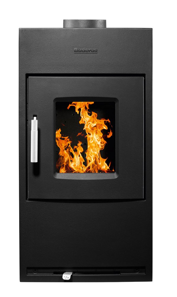 Buderus Heizeinsatz Logaflame HLG326B – 10 kW – für Scheitholz – Kachelofen – Ø 145/180 mm – 2. BImSchV – 7736604101