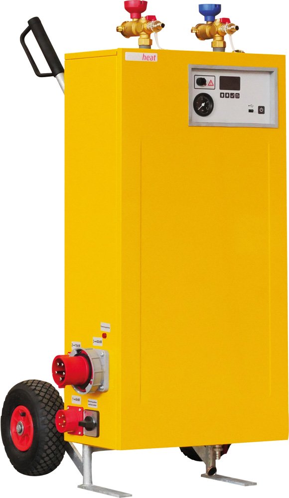 Mobiheat Elektroheizmobil MH40.2Q1 – 40 kW – Notheizung Frostsicherung Estrichaufheizung – Premium-Regelgerät – 7738340625