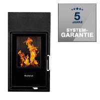 Buderus Logaplus B11 Heizpaket HWS216 – 8 kW – Wasserführend Holz Muldenfeuerung rechts – KSOR.4 Systemintegration – 7739617006