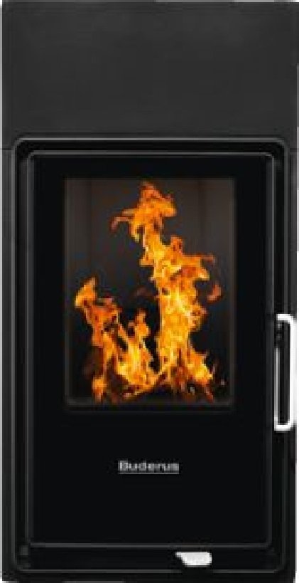 Buderus Holzbrand-Heizeinsatz Logaflame HLG316-10 – 10 kW – 85 % Wirkungsgrad – Abgasstutzen 145/180 mm – Türanschlag links – A+ – 8718596050
