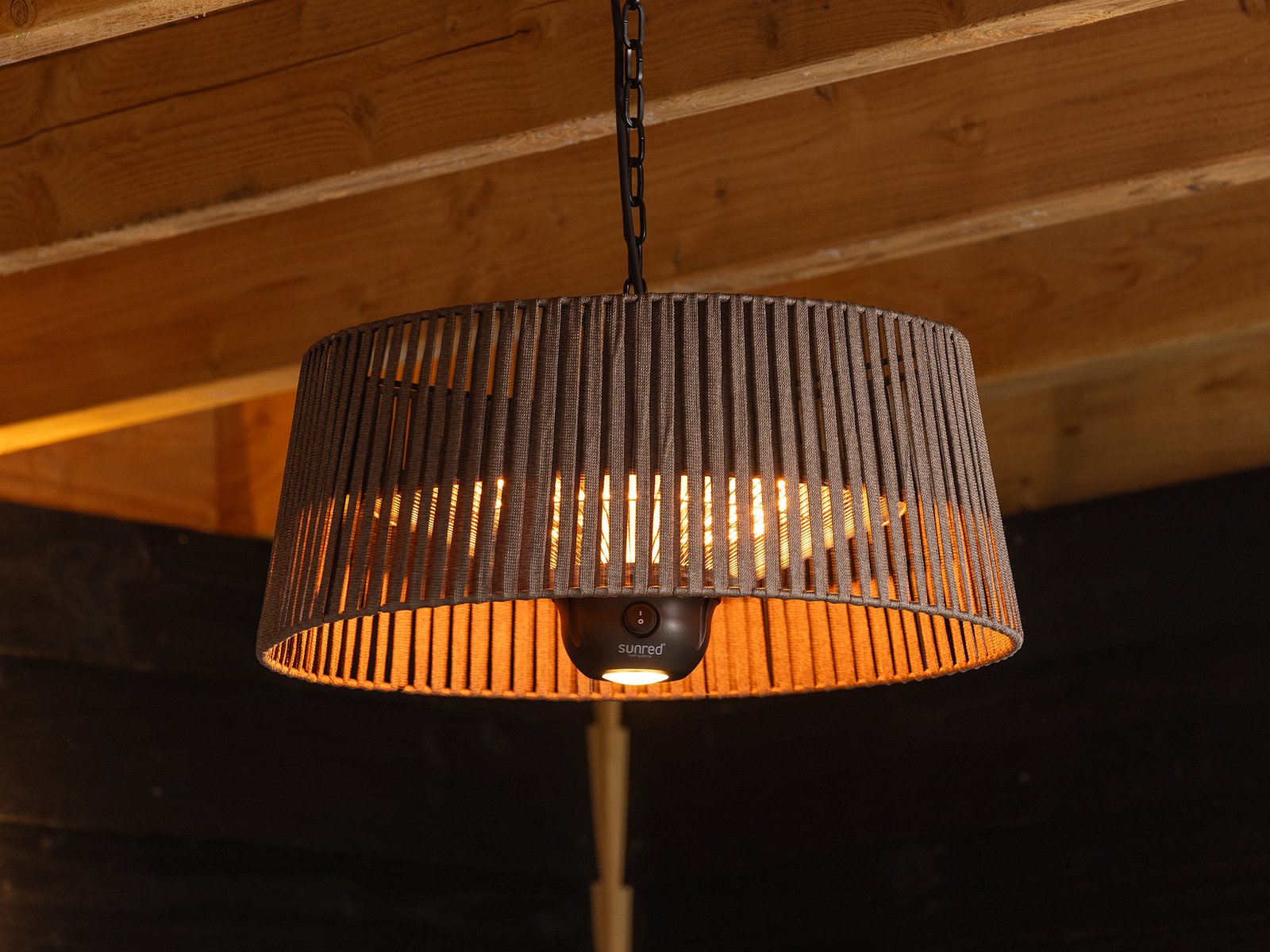 Sunred Bright Artix Corda hängender Heizstrahler 1800 Watt – Image 2