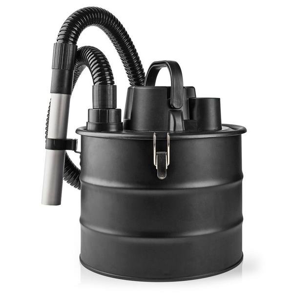 Effizienter 800W Aschesauger mit HEPA-Filtersystem, schwarz, 18 Liter Metall - Gründliche Reinigung für Kamin, Grill und Ofen – Image 2