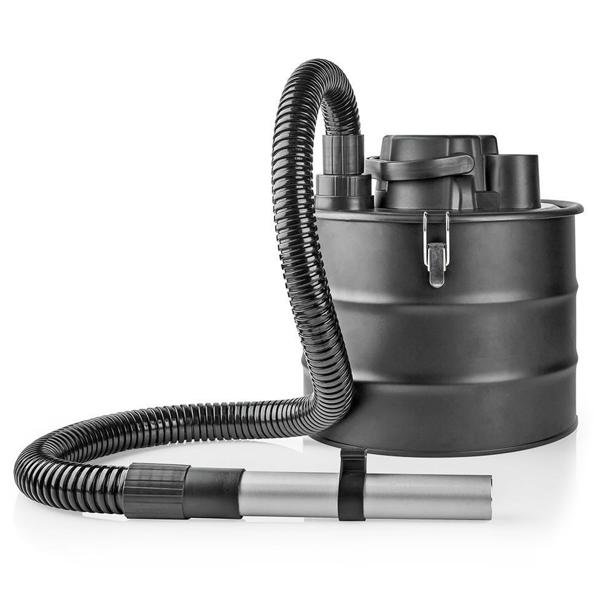Effizienter 800W Aschesauger mit HEPA-Filtersystem, schwarz, 18 Liter Metall - Gründliche Reinigung für Kamin, Grill und Ofen – Image 3