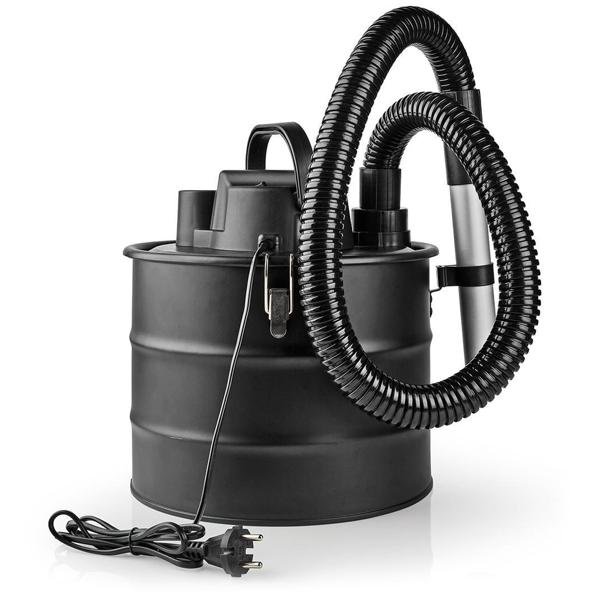Effizienter 800W Aschesauger mit HEPA-Filtersystem, schwarz, 18 Liter Metall - Gründliche Reinigung für Kamin, Grill und Ofen – Image 4