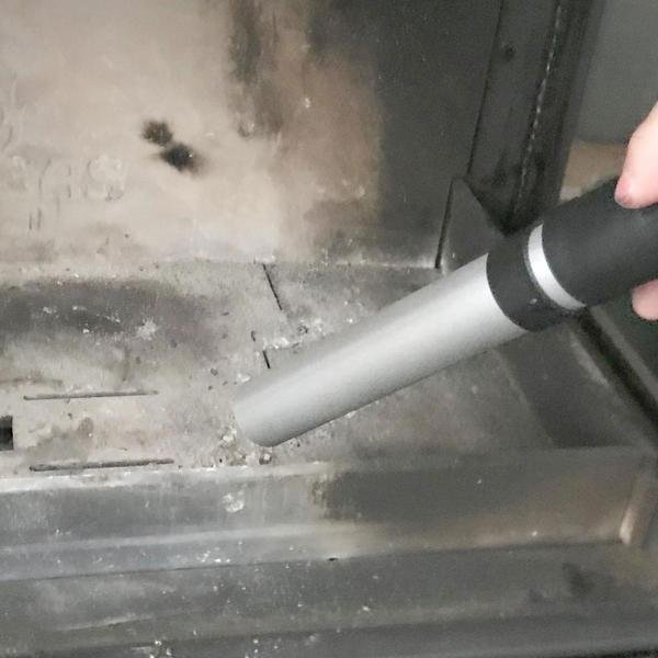 Effizienter 800W Aschesauger mit HEPA-Filtersystem, schwarz, 18 Liter Metall - Gründliche Reinigung für Kamin, Grill und Ofen – Image 8