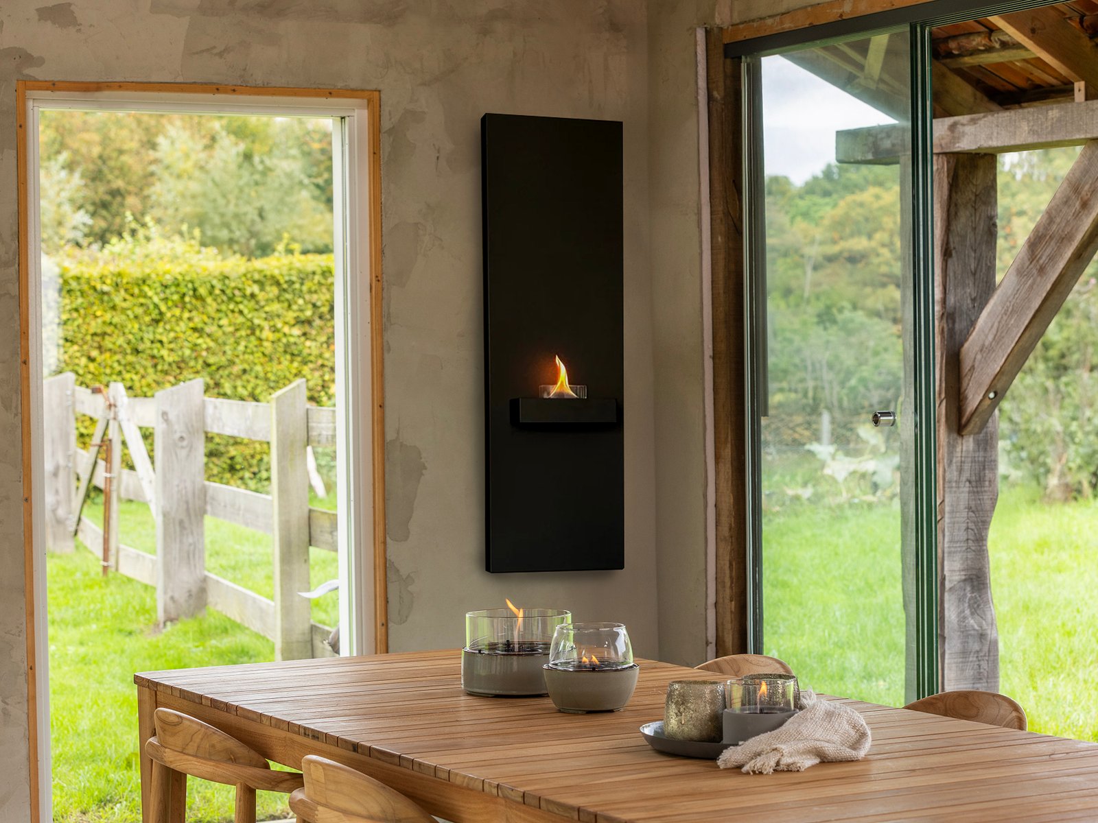 Tenderflame Rock 90 Wandkamin 40×24,5×130 cm – Image 2