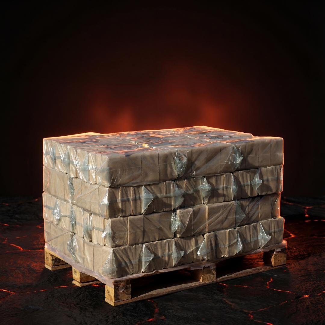 infire Oakcubes Briquettes chene compresse Demi-palette 480 kg