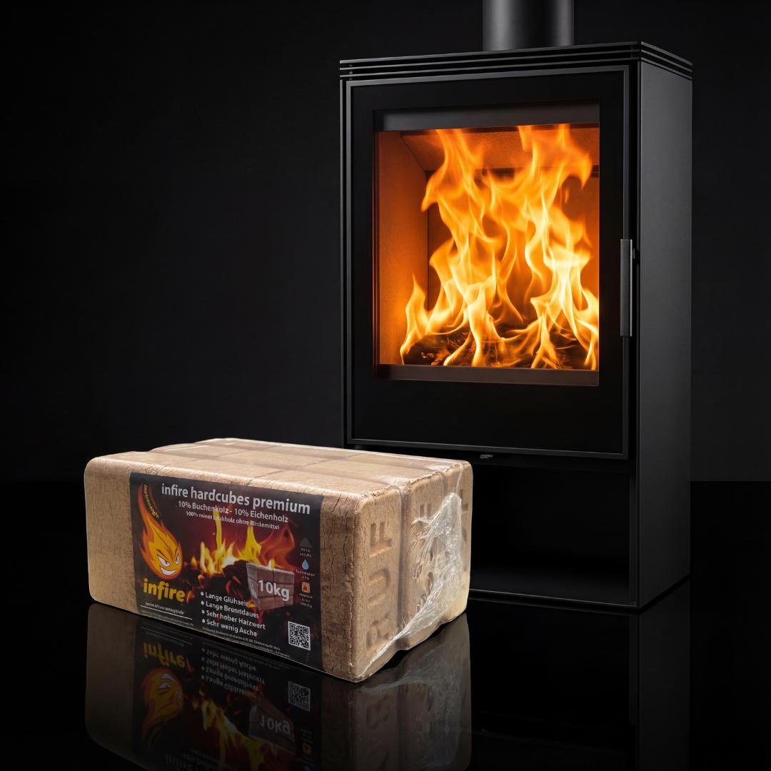 infire hardcubes premium Briquettes bois dur 10 kg – Image 5